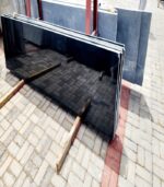 absolute black granite slab