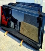 Black Absolute Granite Cutter Slabs at store