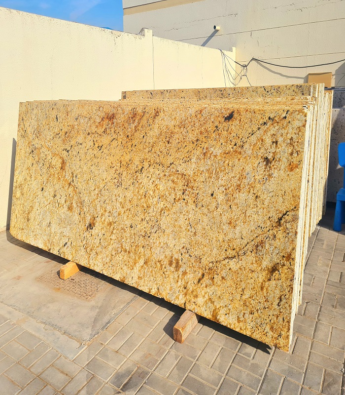 Colonial Gold Granite Cutter Slabs 2cm